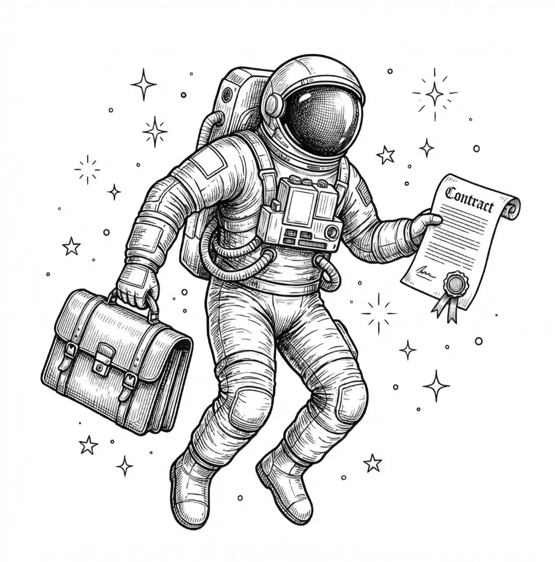 ContractCore astronaut
